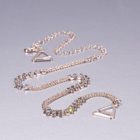 pink bra straps with crystals
