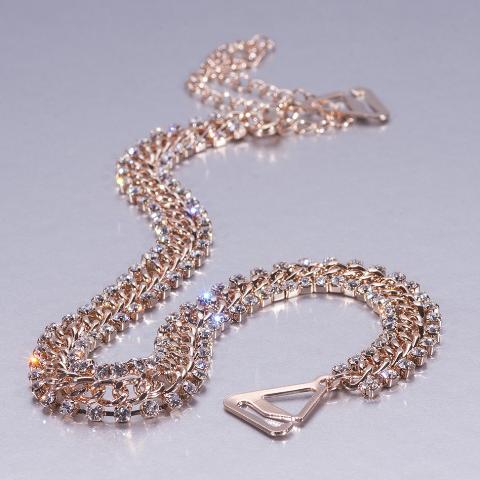 rose gold bra straps